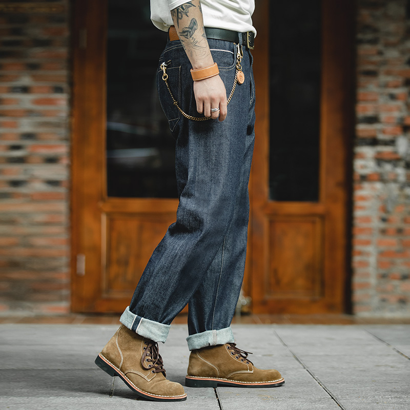 메이든 빈티지 13.5온스 셀비지 생지 데님 청바지 남 - Levis Jeans 501 리뷰 및 가격
