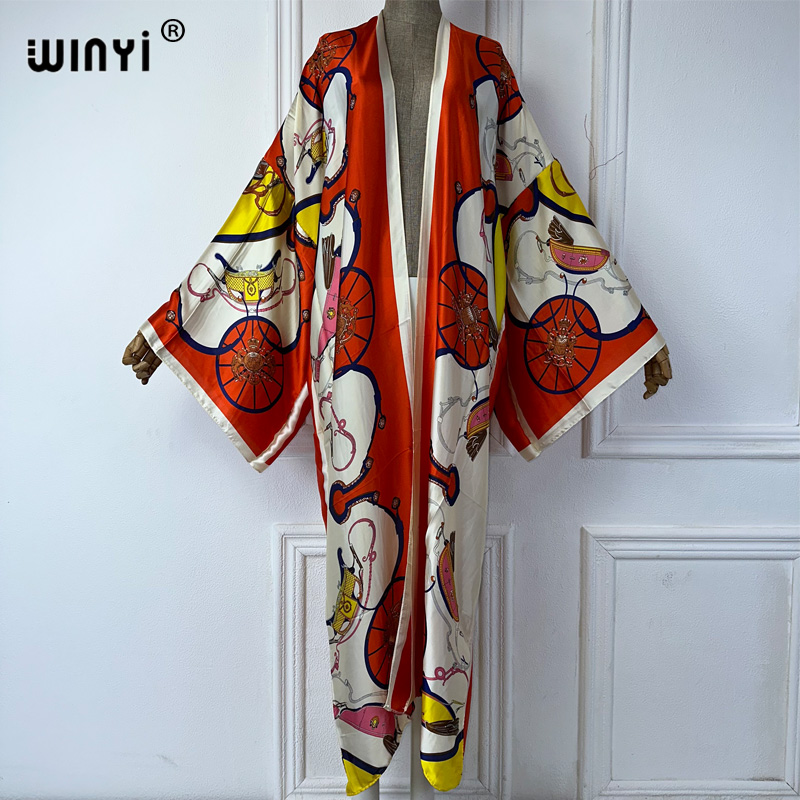 WINYI boho 프린트 기모노 여름 카디건 여성 블 - Kaftan Women Boho 리뷰 및 가격