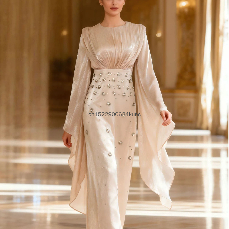 2피스 세트 맞춤 제작 고급 라인스톤 파티 이브닝 드레 - Salwar Kameez Set 리뷰 및 가격