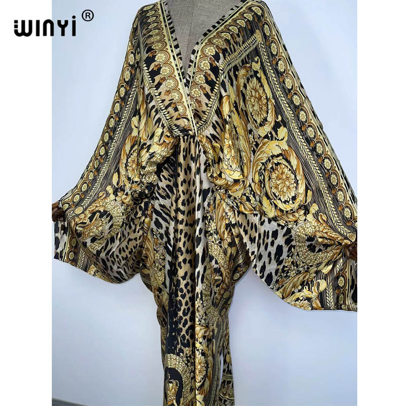 섹시한 비치 카프탄 실크 레이온 패션 프린트 2021  - Ethnic Fashion Wear 리뷰 및 가격