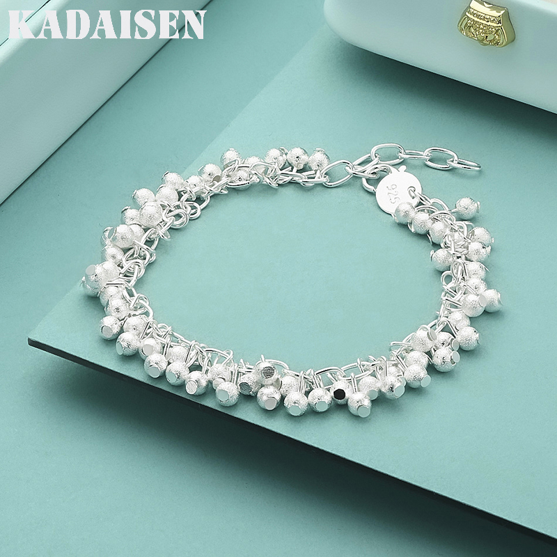 20cm 925 스털링 실버 고급 포도 비즈 팔찌 여성 - Women'S Ethnic Fashion Brands 리뷰 및 가격