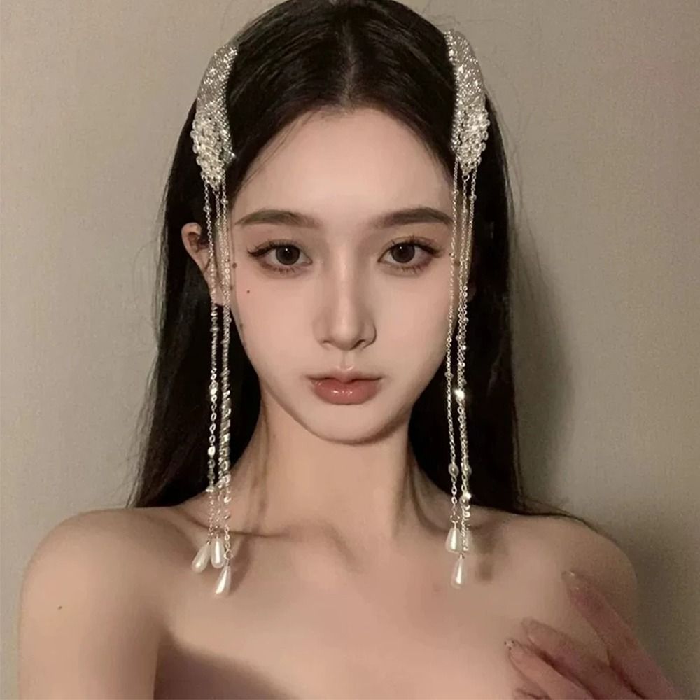 1개/1쌍 레트로 태슬 헤어 클립 롱 태슬 에스닉 스타 - Ethnic Fashion Designer 리뷰 및 가격
