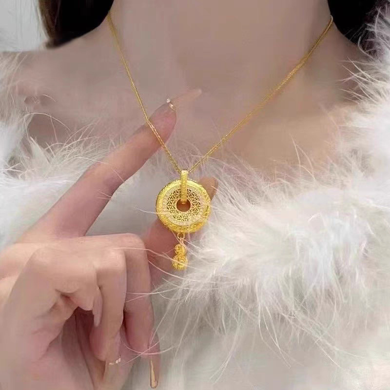 여성용 24K 골드 AU999 Fortune-Gourd - Ethnic Luxe Fashion 리뷰 및 가격