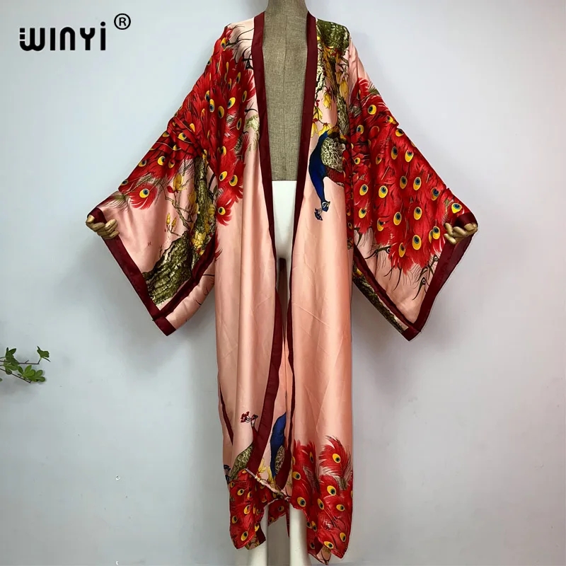 WINYI 2022 여름 여성용 카디건 스티치 칵테일  - Kaftan Women Boho 리뷰 및 가격