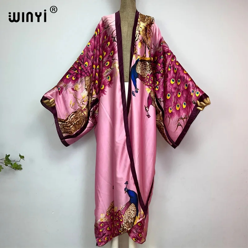 WINYI 2022 여름 여성용 카디건 스티치 칵테일  - Kaftan Women Boho 리뷰 및 가격
