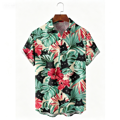 세련된 하와이안 휴가 비치 플라워 캣 셔츠 2026 최 - Ethnic Clothing & Online Fashion Store Khaadi Uk 리뷰 및 가격