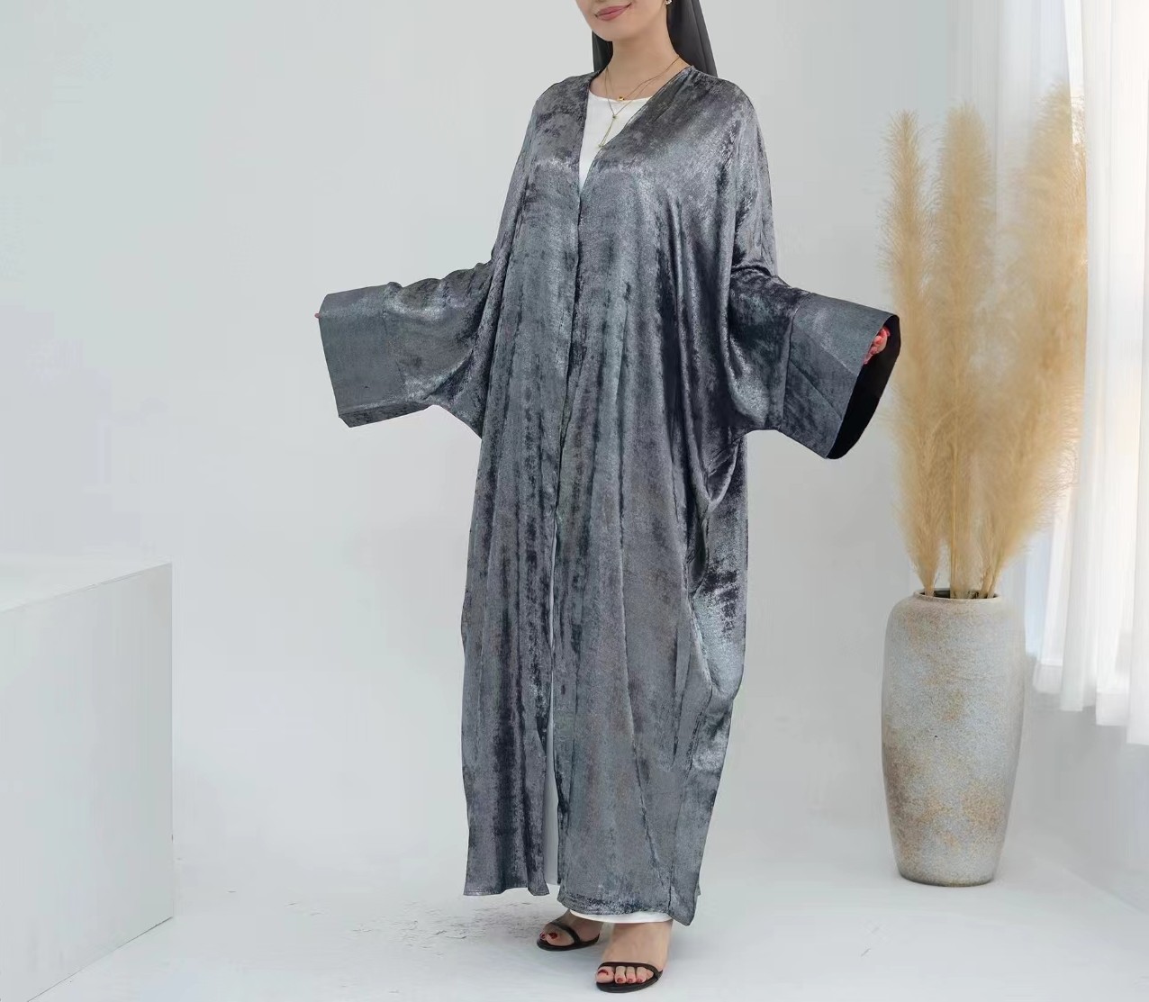 패셔너블한 패치워크 오픈 가디건 드레스 파티룩 신상품  - Ethnic Fashion Designer 리뷰 및 가격
