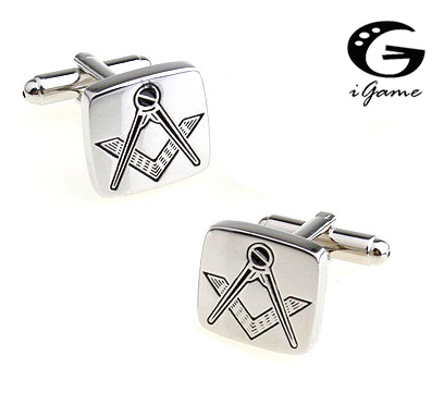 IGame 남성용 소매 노벨티 커프스 링크, 구리 소재 - Ethnic Fashion Logo 리뷰 및 가격