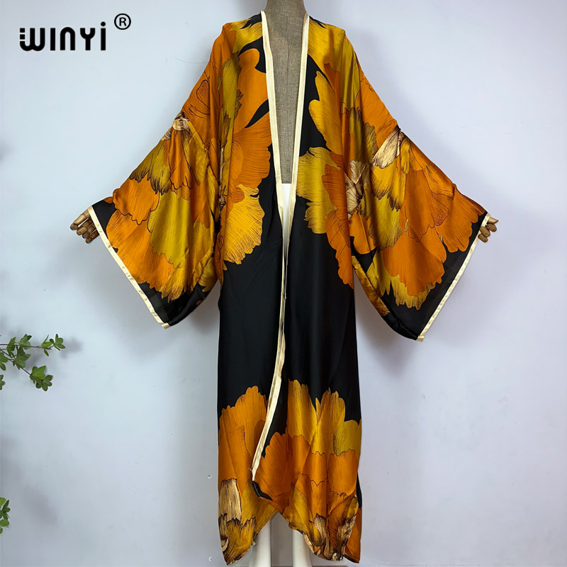 유럽 WINYI 비키니 핑크 보헤미안 가디건 스티치 칵 - Kaftan Women Boho 리뷰 및 가격