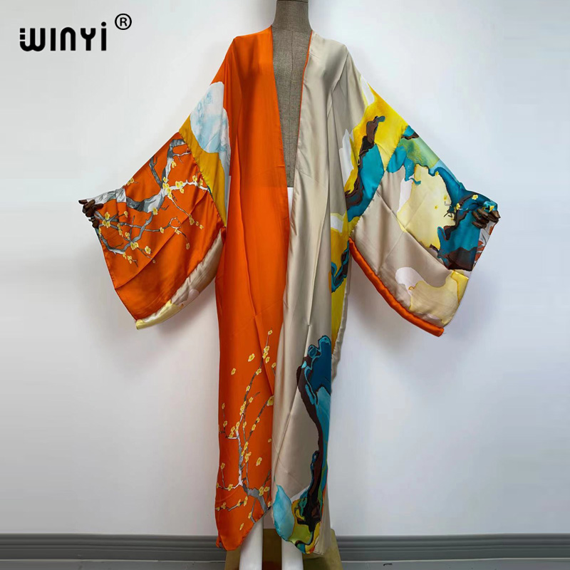 유럽 WINYI 비키니 핑크 보헤미안 가디건 스티치 칵 - Kaftan Women Boho 리뷰 및 가격
