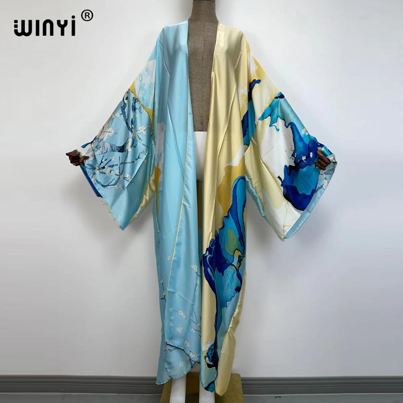 유럽 WINYI 비키니 핑크 보헤미안 가디건 스티치 칵 - Kaftan Women Boho 리뷰 및 가격