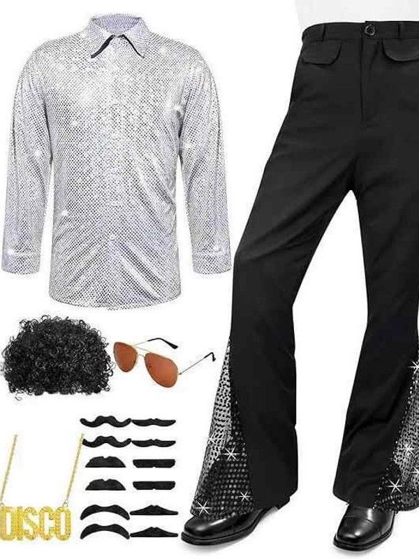 남성용 디스코 의상 스팽글 셔츠 무대 공연 중국 전통  - Ethnic Clothing & Online Fashion Store Khaadi Uk 리뷰 및 가격